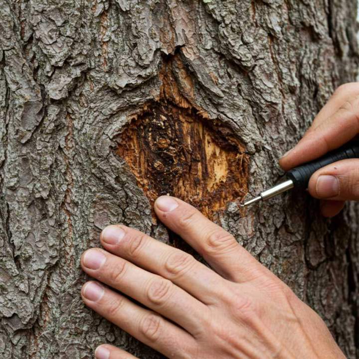 Diagnostic précis de l'état de santé des arbres.